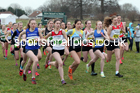 Womens under-17s and under-20s, 2021 North Eastern Cross Country Championships, Sedgefield. Photo: David T. Hewitson/Sports for All Pics